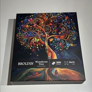 Wondrous Tree Jigsaw Puzzle - 1000 Pieces - Colorful Design